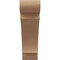 Ekena Millwork 3-inch W x 10-inch D x 10-inch H Olympic Rough Cedar Woodgrain TimberThane Knee Brace, Primed BRCUR03X10X10OLYRCPR - alternate 5